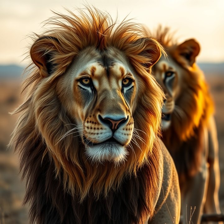 Lion Life Cycle in the Wild