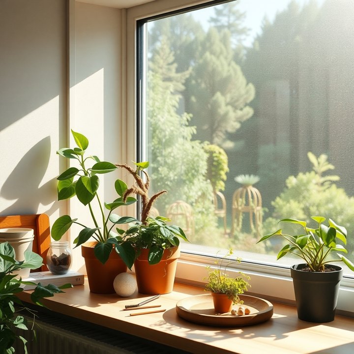 Easy indoor vegetable garden for beginners