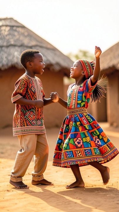 El Baile Más Alegre del Bebá Africano