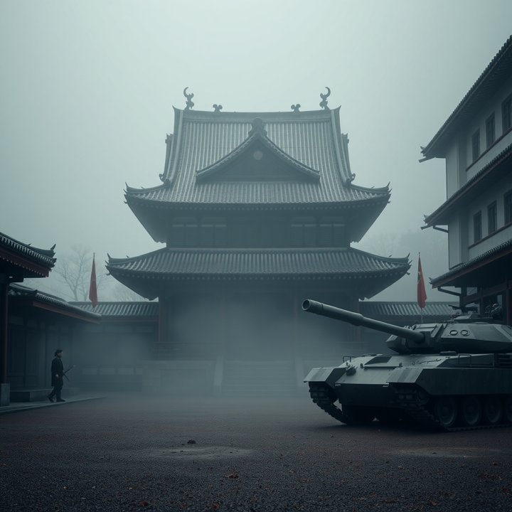 What If You Brought an M1 Abrams Tank to Medieval Japan?