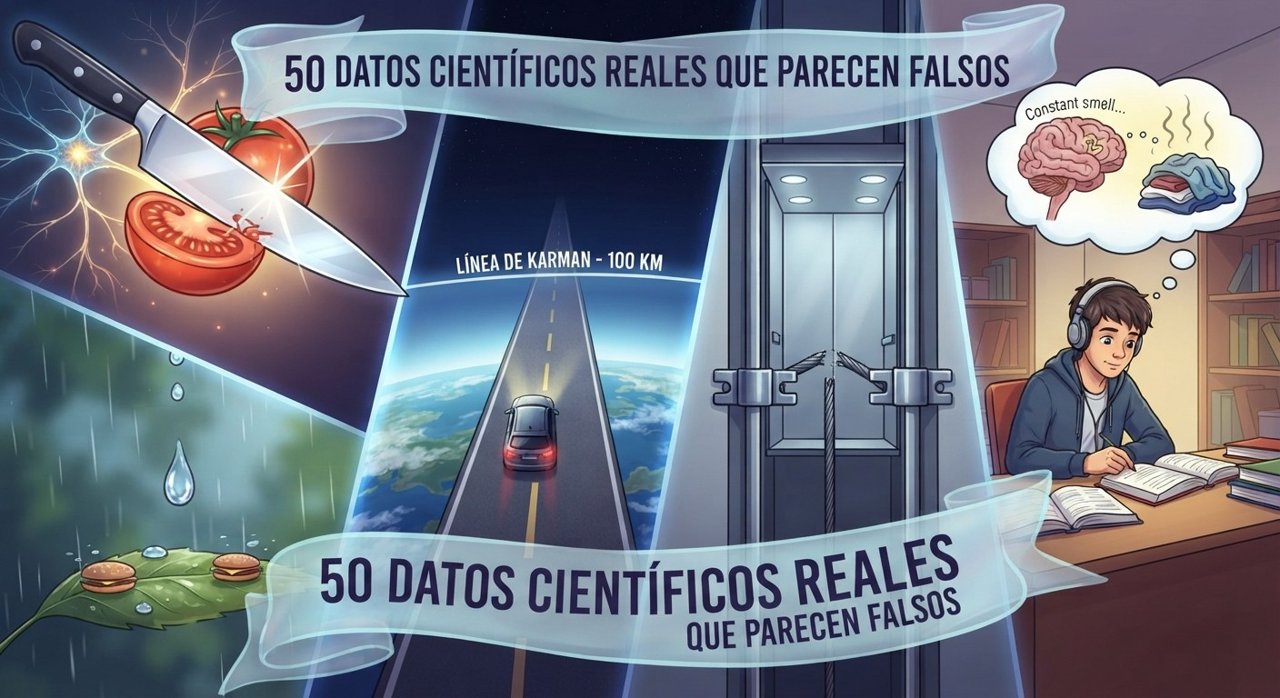 30 Datos Científicos Que Parecen Falsos Pero Mueven Al Mundo